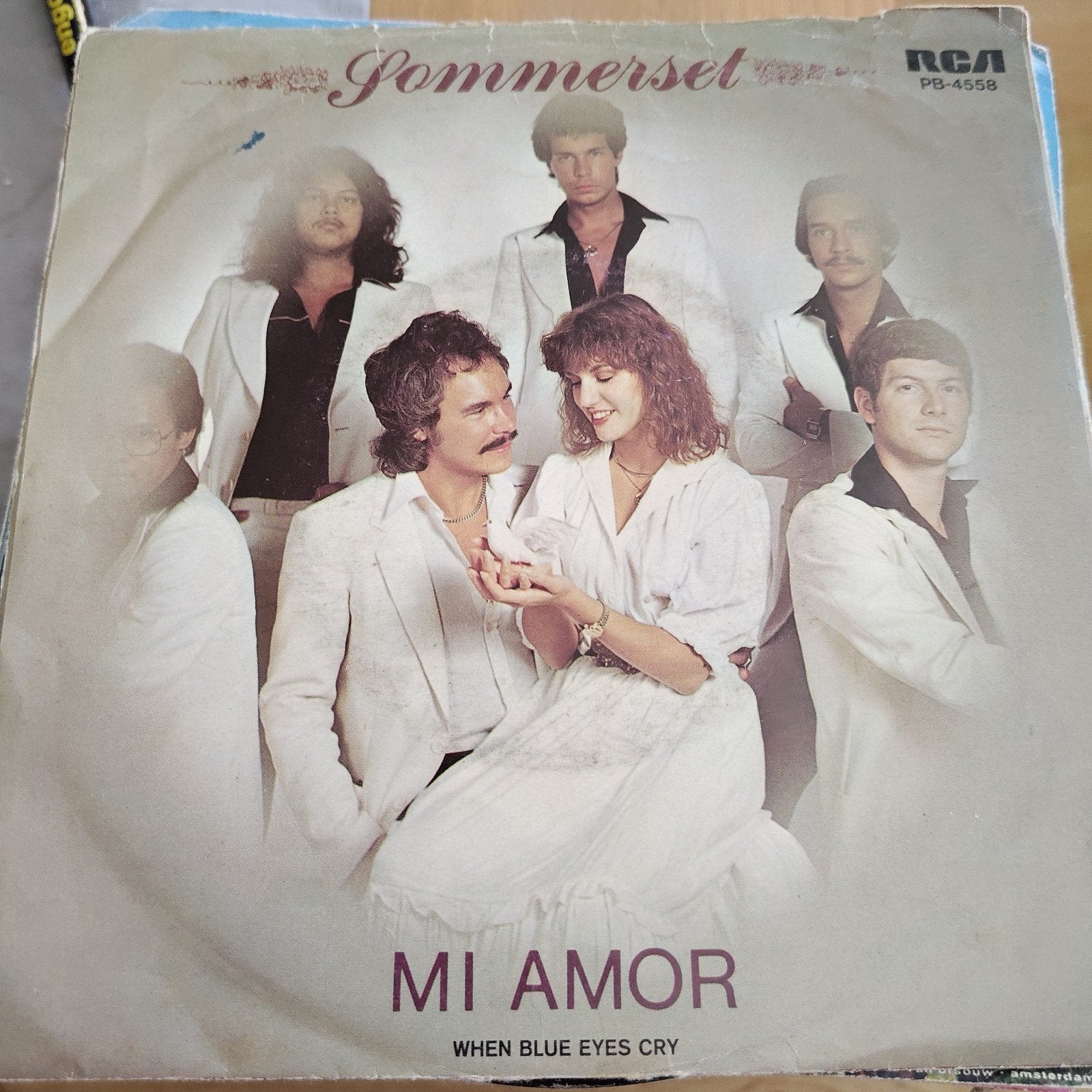 Sommerset - Mi Amor / When Blue Eyes Cry (Vinyl Single), Gebruikt, 7 inch, Ophalen of Verzenden, Pop