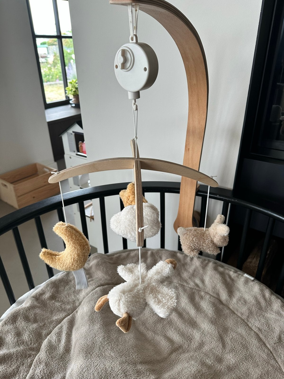 Little Dutch Houten Muziekmobiel met knuffels, Kinderen en Baby's, Speelgoed | Babyspeelgoed, Ophalen of Verzenden, Zo goed als nieuw