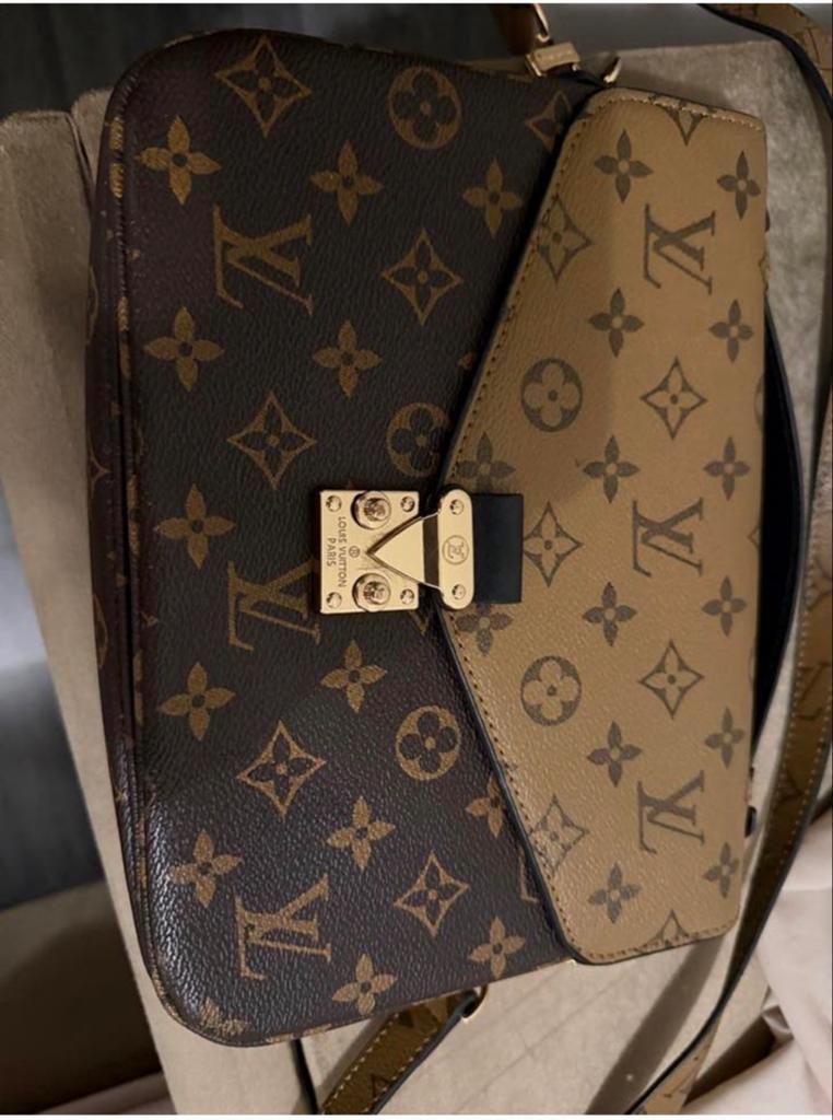 Louis Vuitton Pochette Metis Monogram Reverse, Sieraden, Tassen en Uiterlijk, Tassen | Damestassen, Zo goed als nieuw, Schoudertasje