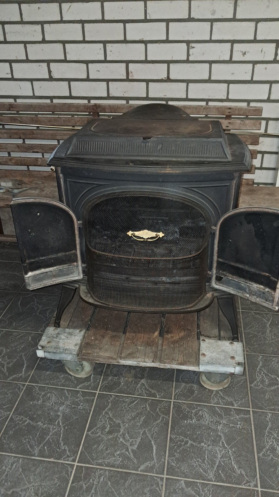 Vermont Castings Vigilant houtkachel, Huis en Inrichting, Ophalen, Hout, Houtkachel