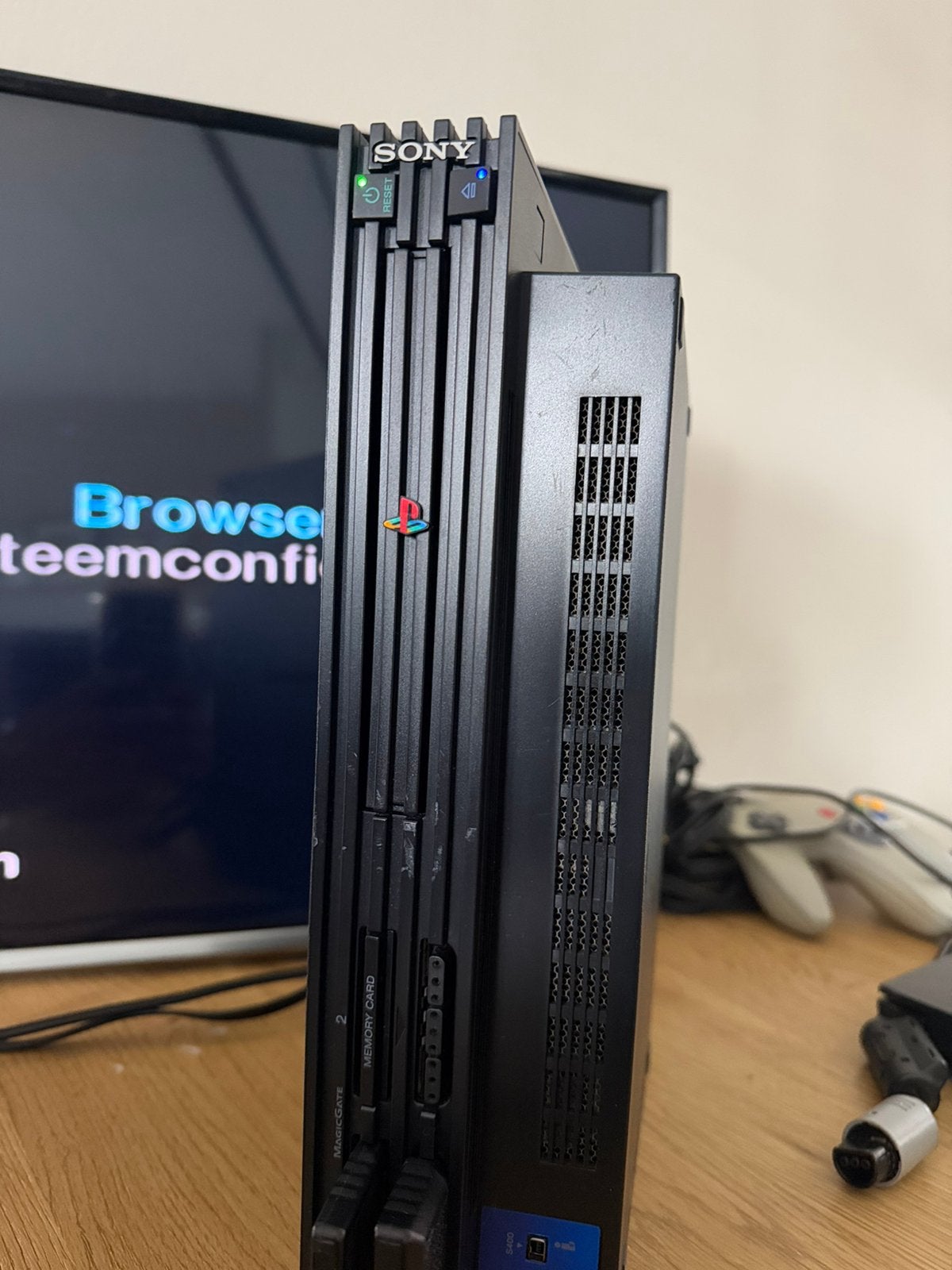 Nette Playstation 2 phat, Spelcomputers en Games, Gebruikt, Ophalen of Verzenden, Zonder controller, Phat