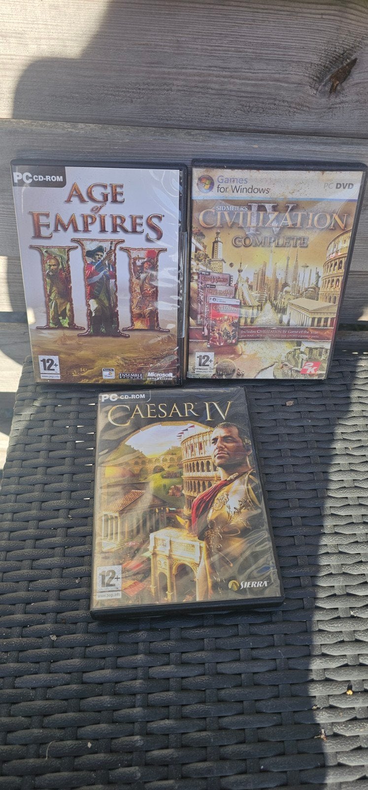 Gratis PC Spellen: Age of Empires, Civilization, Caesar 4, Ophalen of Verzenden