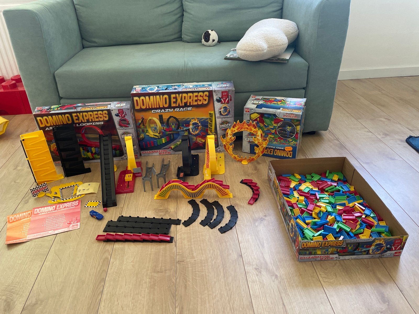 3 Dozen Domino Express Sets - Gebruikt, niet 100% compleet, Ophalen of Verzenden, Gebruikt, Jongen of Meisje