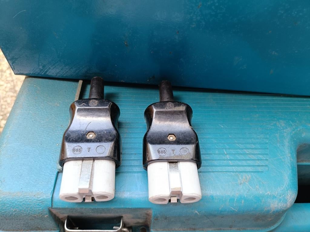 2x Weerstand stekkers voor friteuse 16A 35mm, Ophalen of Verzenden, Zo goed als nieuw