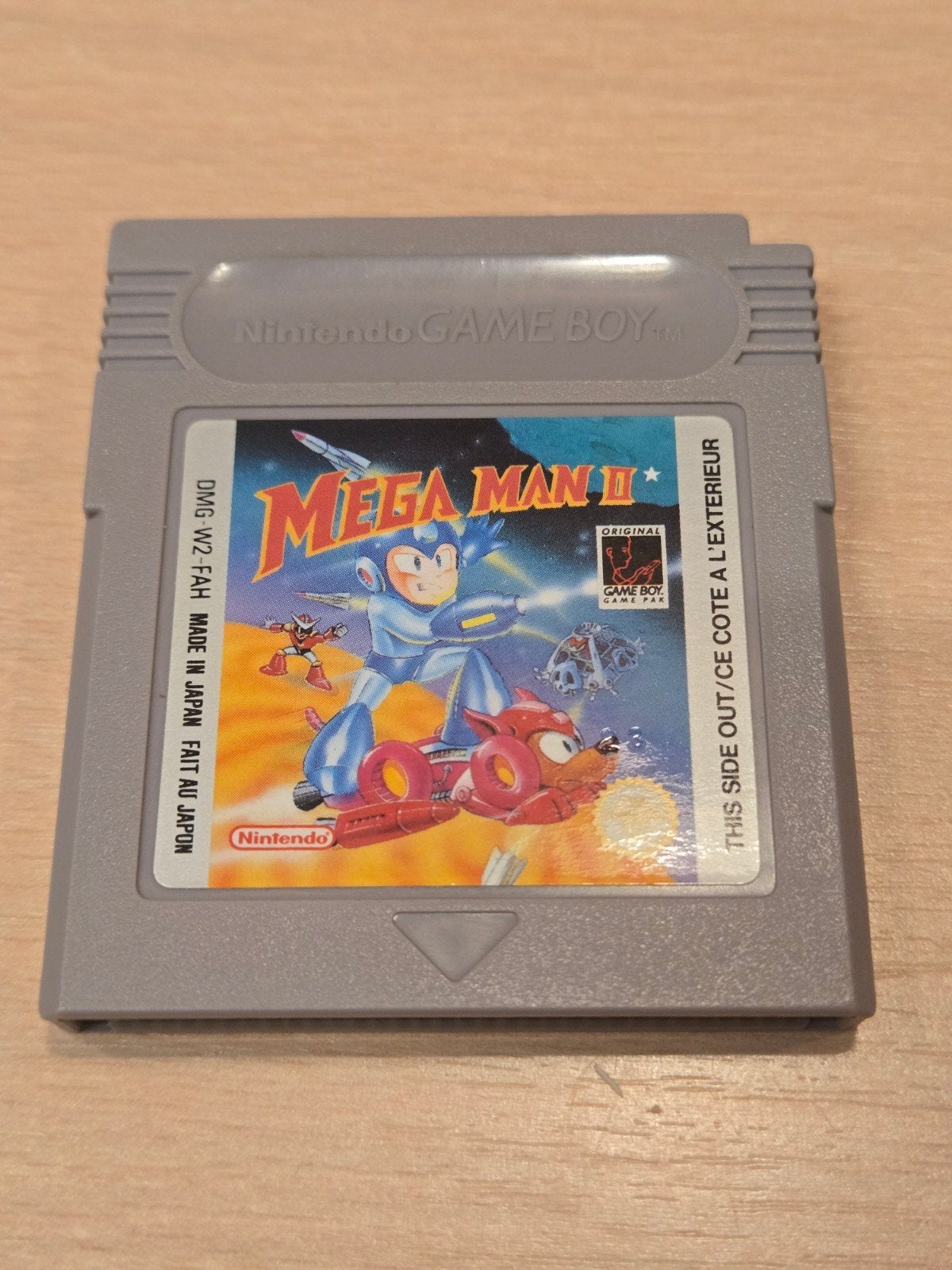Mega Man II 2 - Nintendo Gameboy, Spelcomputers en Games, Games | Nintendo Game Boy, Gebruikt, Support.nintendo.nl, 1 speler, Ophalen of Verzenden