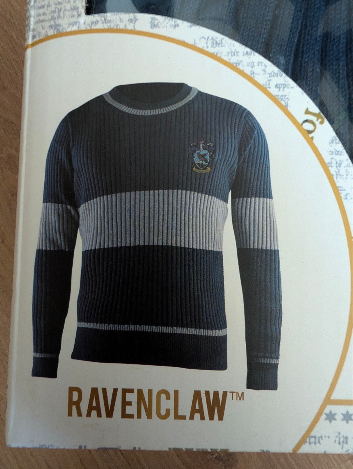 Harry Potter Ravenclaw Quidditch Trui - Maat XL, Blauw, Maat 46/48 (XL) of groter, Nieuw, Ophalen of Verzenden