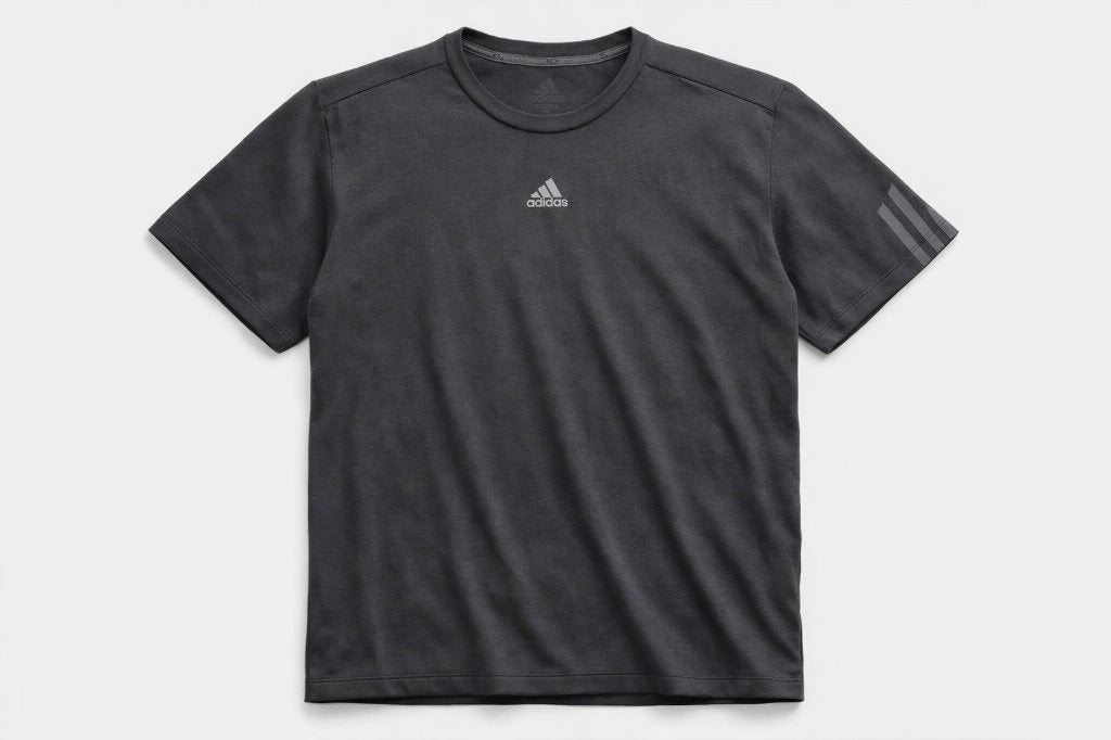 Sportieve zwarte Adidas vibe shirt, Kleding | Heren, T-shirts, Ophalen, Maat 48/50 (M), Zwart, Zo goed als nieuw