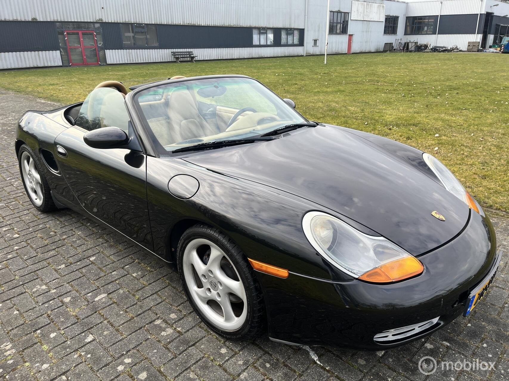 Porsche Boxster 2.5 Tiptronic / APK / Airco / Cruise /, Auto's, Porsche, Achterwielaandrijving, Gebruikt, Cabriolet, Zwart