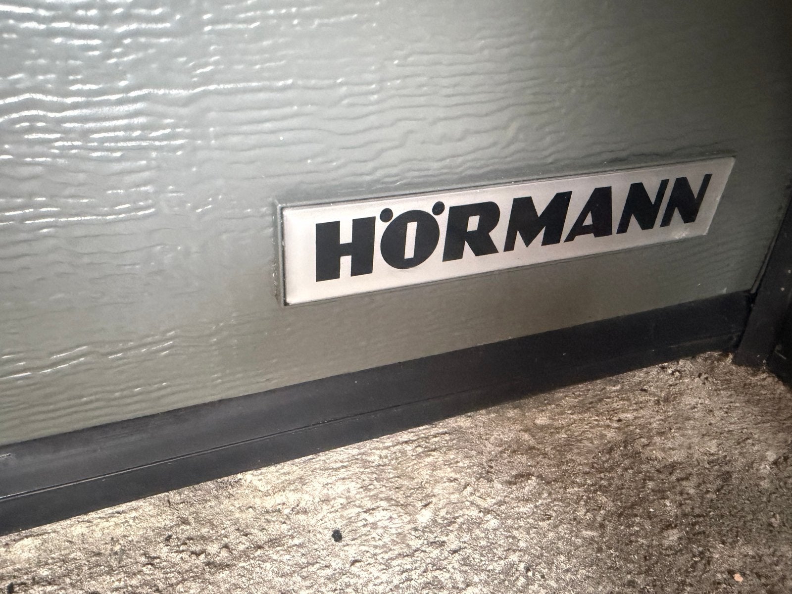 Z.g.a.n. Hörmann Garagedeur, 120 cm of meer, Garagedeur, Ophalen of Verzenden, Zo goed als nieuw