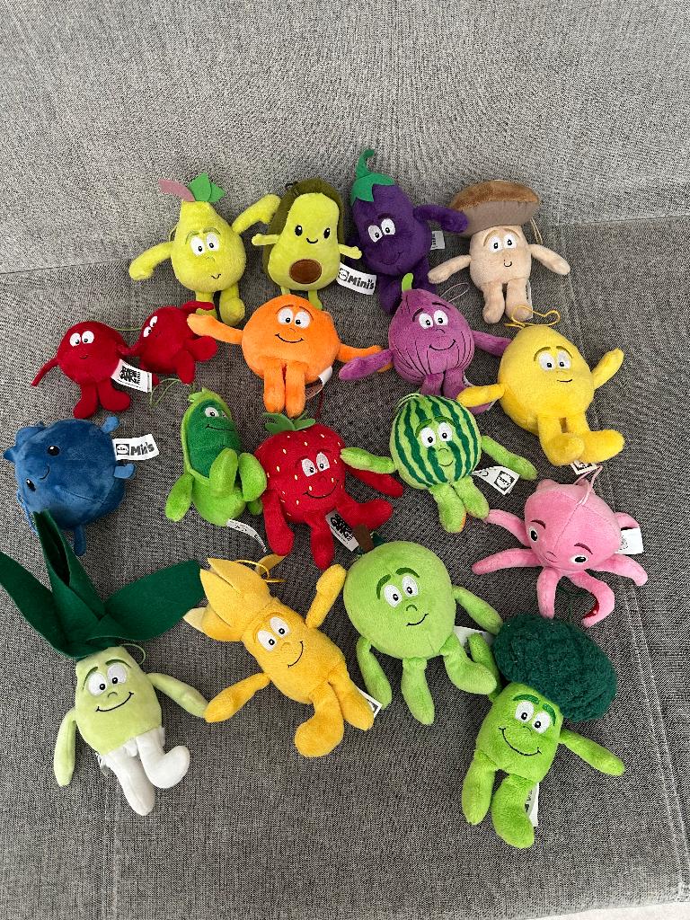 17 Lidl minis knuffels, Ophalen of Verzenden, Zo goed als nieuw, Overige typen, Lidl