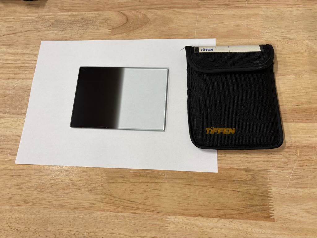 Tiffen 4x5.6” ND9 - Clear verloop filter, Audio, Tv en Foto, Professionele Audio-, Tv- en Video-apparatuur, Ophalen of Verzenden