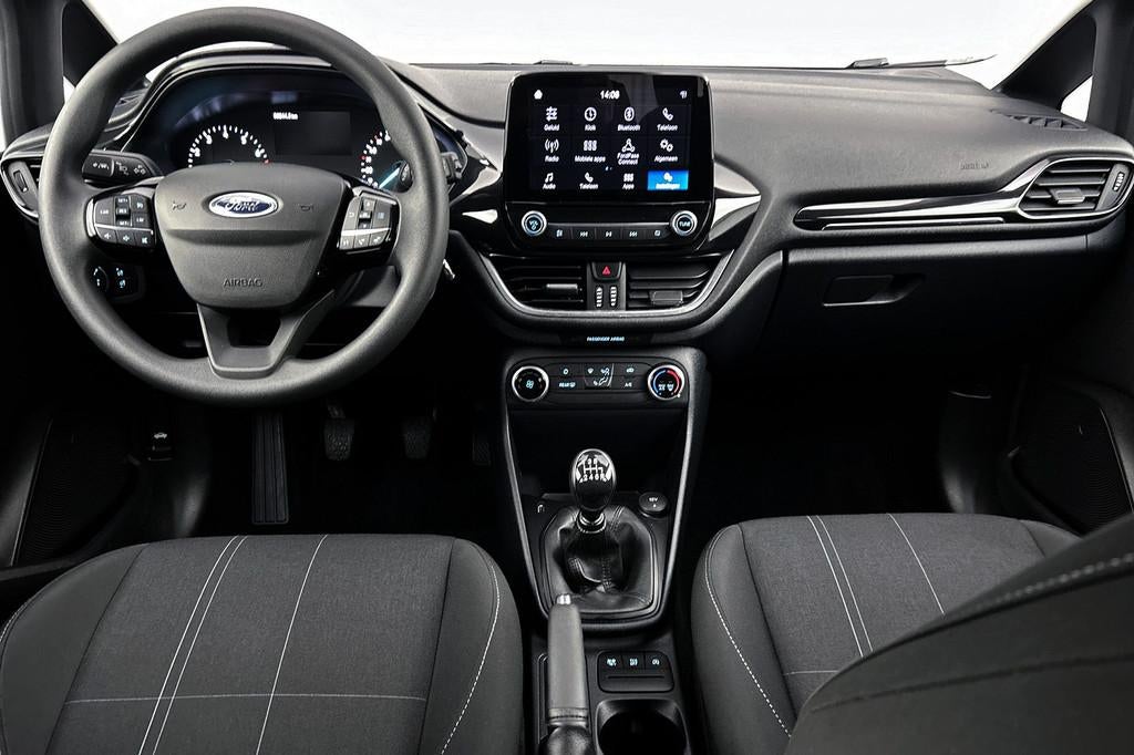 Ford Fiesta 1.0 EcoBoost Titanium | Navigatie | Apple Carpla, Auto's, Ford, Voorwielaandrijving, 94 pk, Stof, Gebruikt