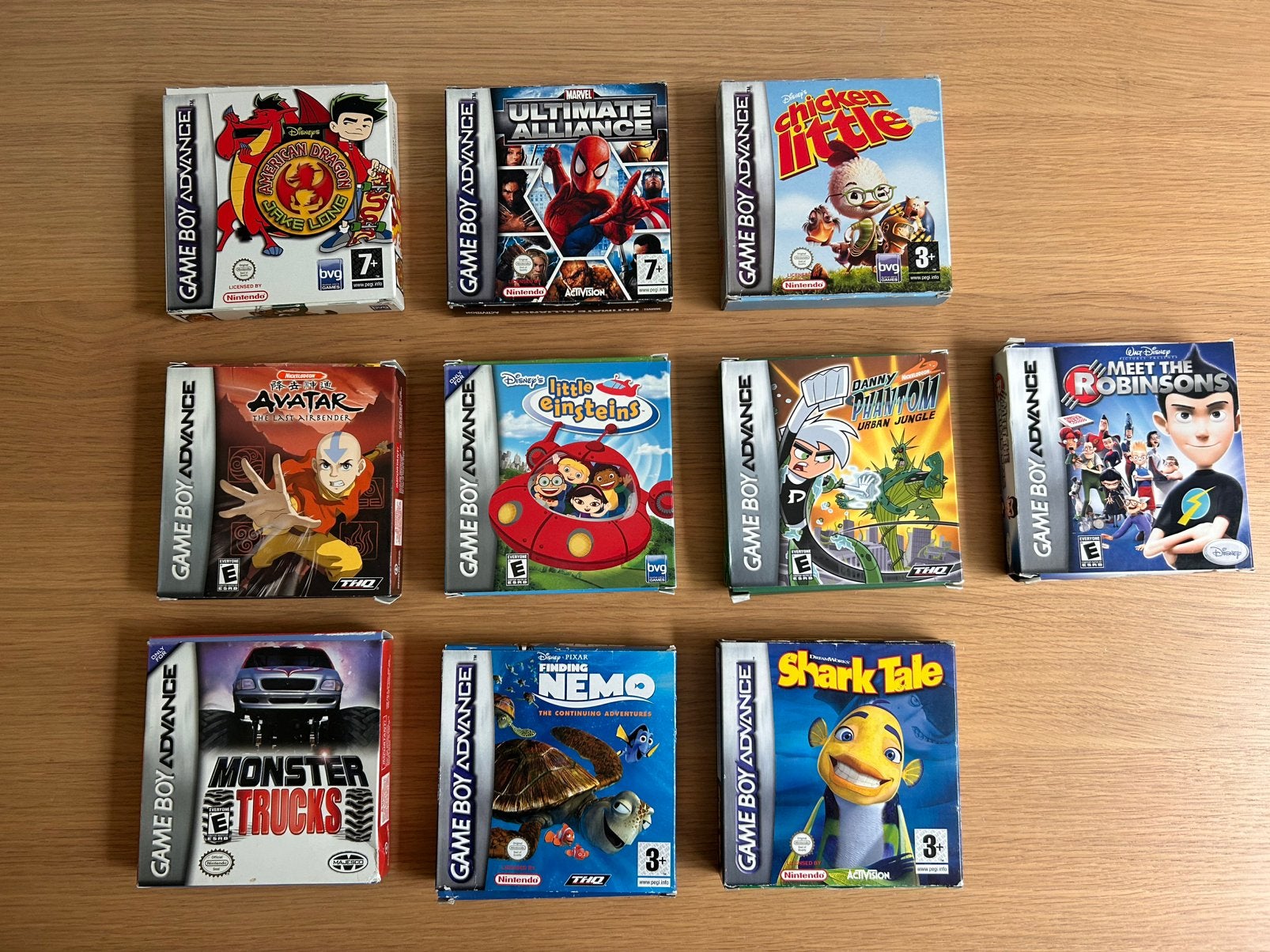 Game Boy Advance spellenbundel (10 stuks) – (CIB), Avontuur en Actie, 1 speler, Ophalen of Verzenden, Zo goed als nieuw
