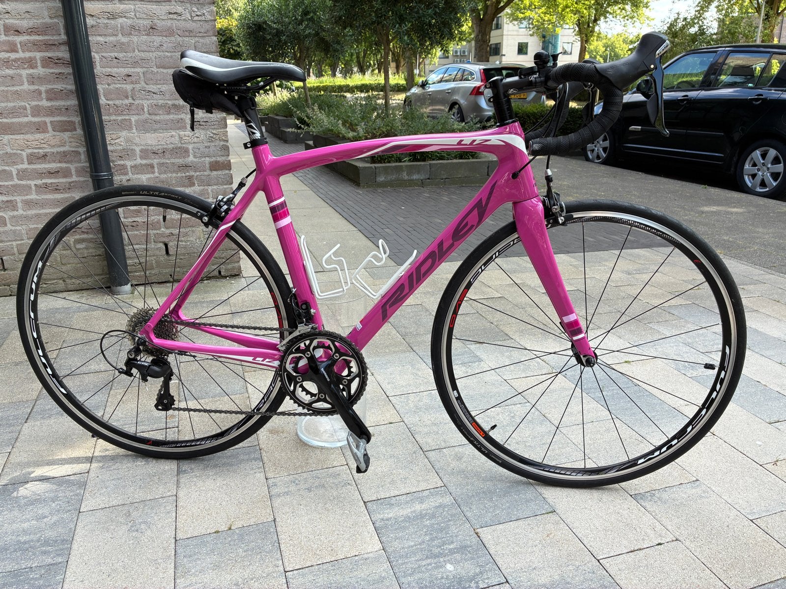 Ridley Liz racefiets - Maat 54 - Roze, 28 inch, Gebruikt, Meer dan 20 versnellingen, 53 tot 57 cm