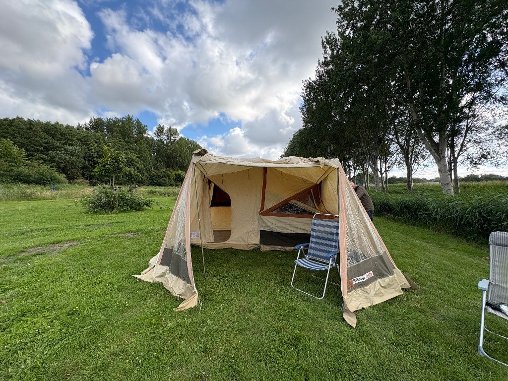 Holtkamper astro, Caravans en Kamperen, Vouwwagens, Ophalen, Beige, Holtkamper, Tot en met 4