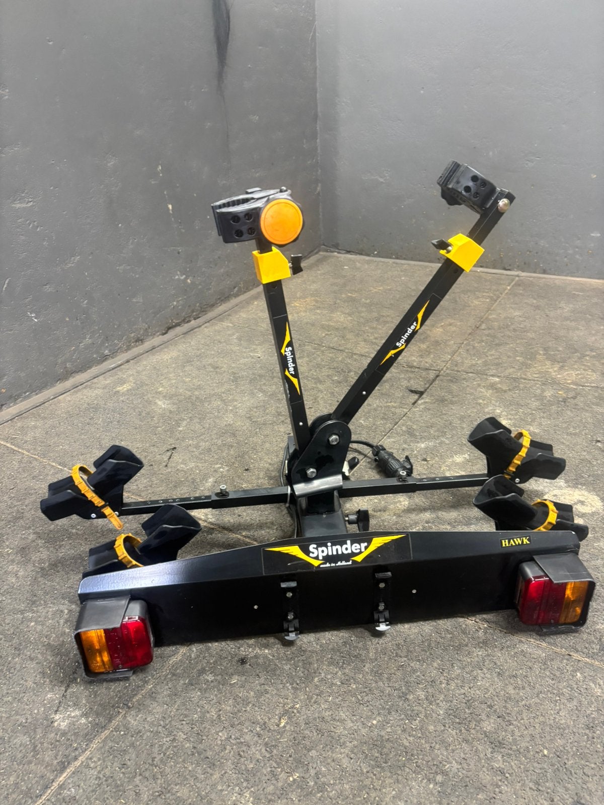 Fietsendrager spinder, Ophalen of Verzenden, 2 fietsen, Gebruikt, Trekhaakdrager