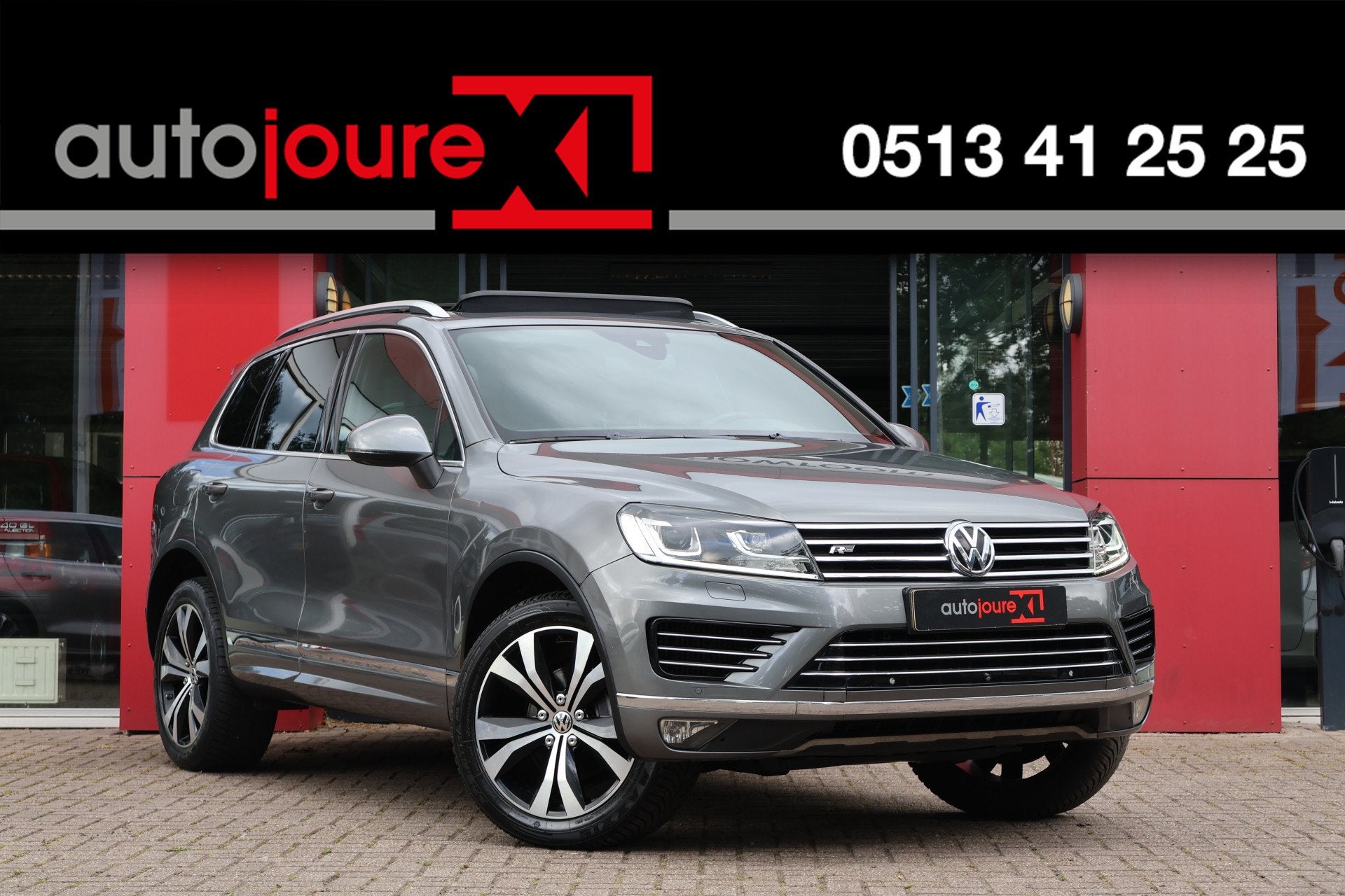 Volkswagen Touareg 3.0 TDI V6 R-line | Luchtvering | Panoram, Auto's, Automaat, 15 km/l, Gebruikt, 255 €/maand