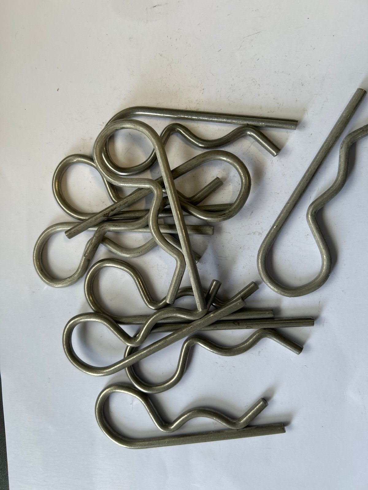 RVS borgpennen - 12 cm lang, 50 tot 100 mm, Overige typen, Nieuw, Ophalen of Verzenden