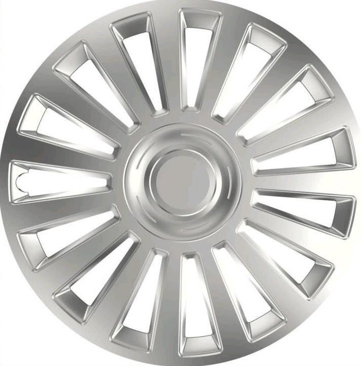 Nieuwe Zilveren wieldoppen  13 inch, Auto diversen, Wieldoppen, Ophalen of Verzenden, Nieuw