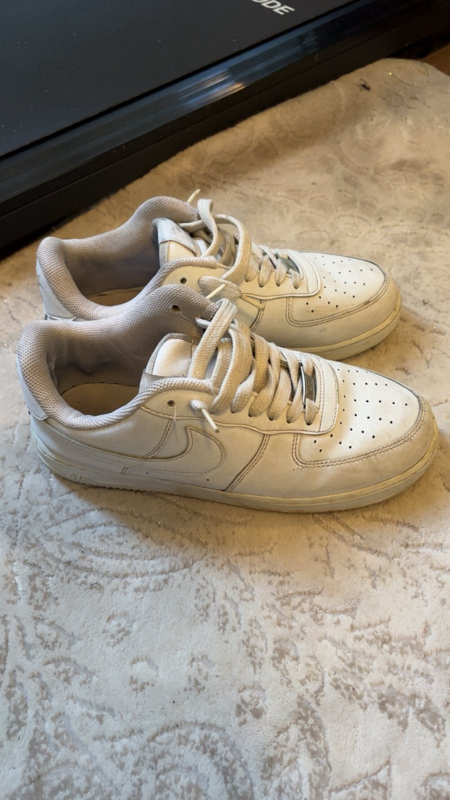 Nike Air Force 1 sneakers - Maat 42, Ophalen of Verzenden, Gedragen, Wit, Sneakers of Gympen