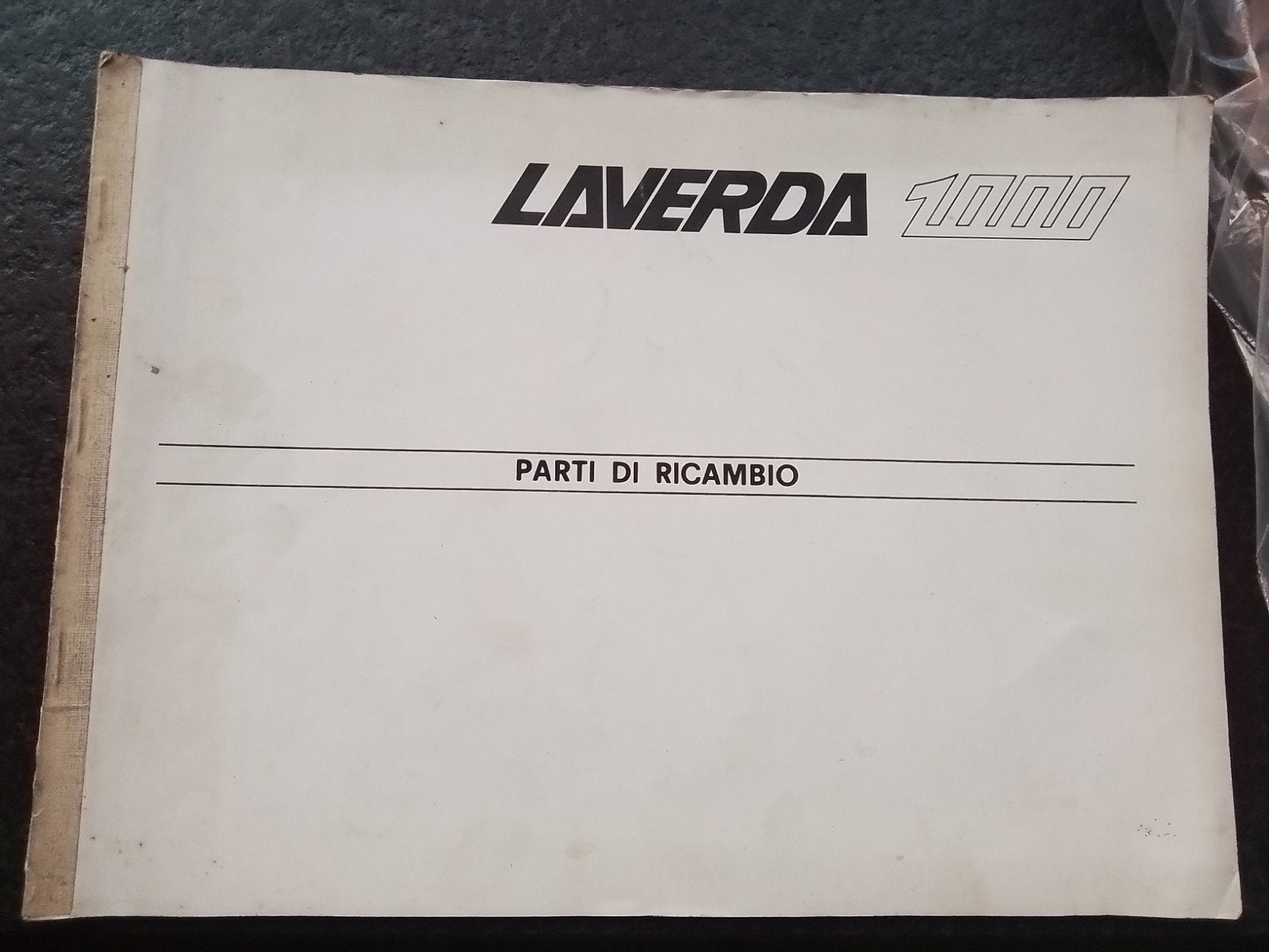 Laverda 1000 onderdelen map, Motoren, Ophalen of Verzenden