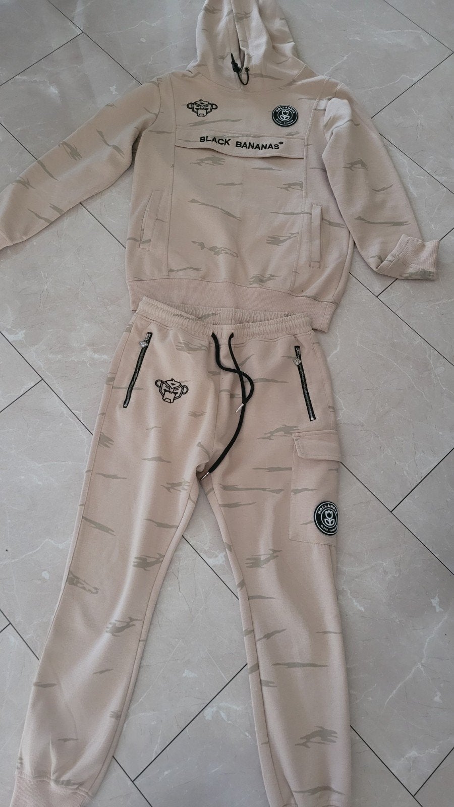 Black Bananas trainingspak maat S, Beige, Ophalen of Verzenden, Zo goed als nieuw, Black Bananas