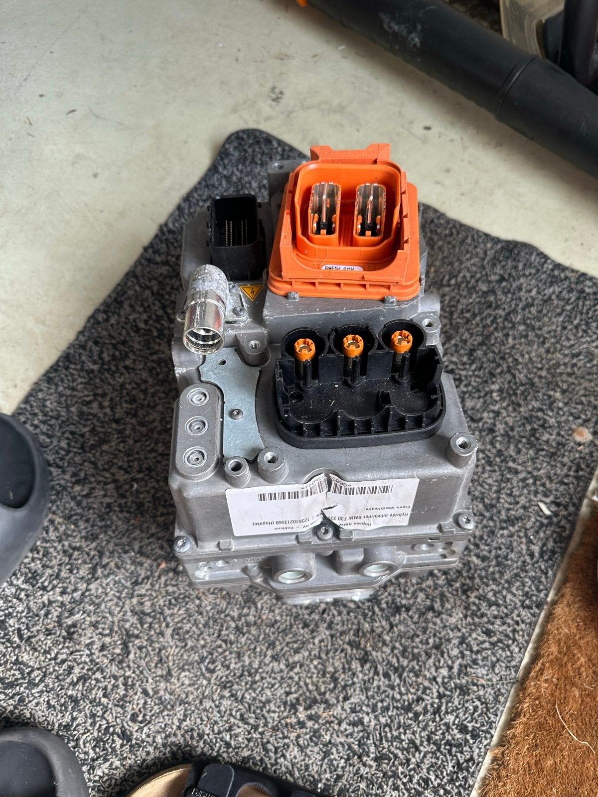 Hybride omvormer BMW F30 330E - 1 fase defect, Ophalen of Verzenden, Gebruikt, BMW