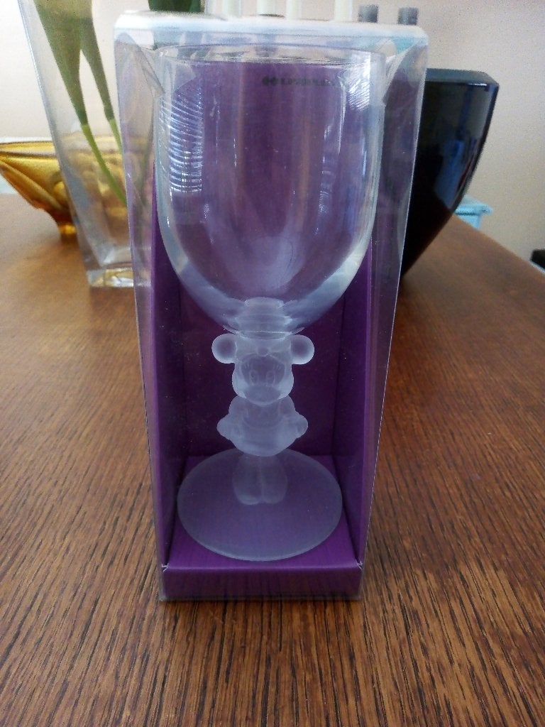 Vintage original Disney Wijnglas -Minnie Mouse - NIEUW, Ophalen of Verzenden, Nieuw, Overige typen