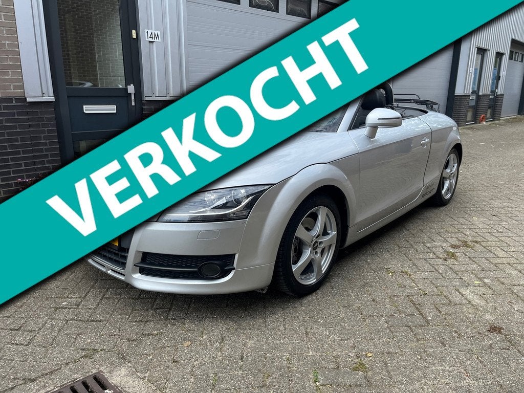 Audi TT Roadster 1.8 TFSI! 199 DKM! BOEKJES! LEDER! Cruise!, Auto's, Audi, Voorwielaandrijving, Euro 5, Gebruikt, Zwart
