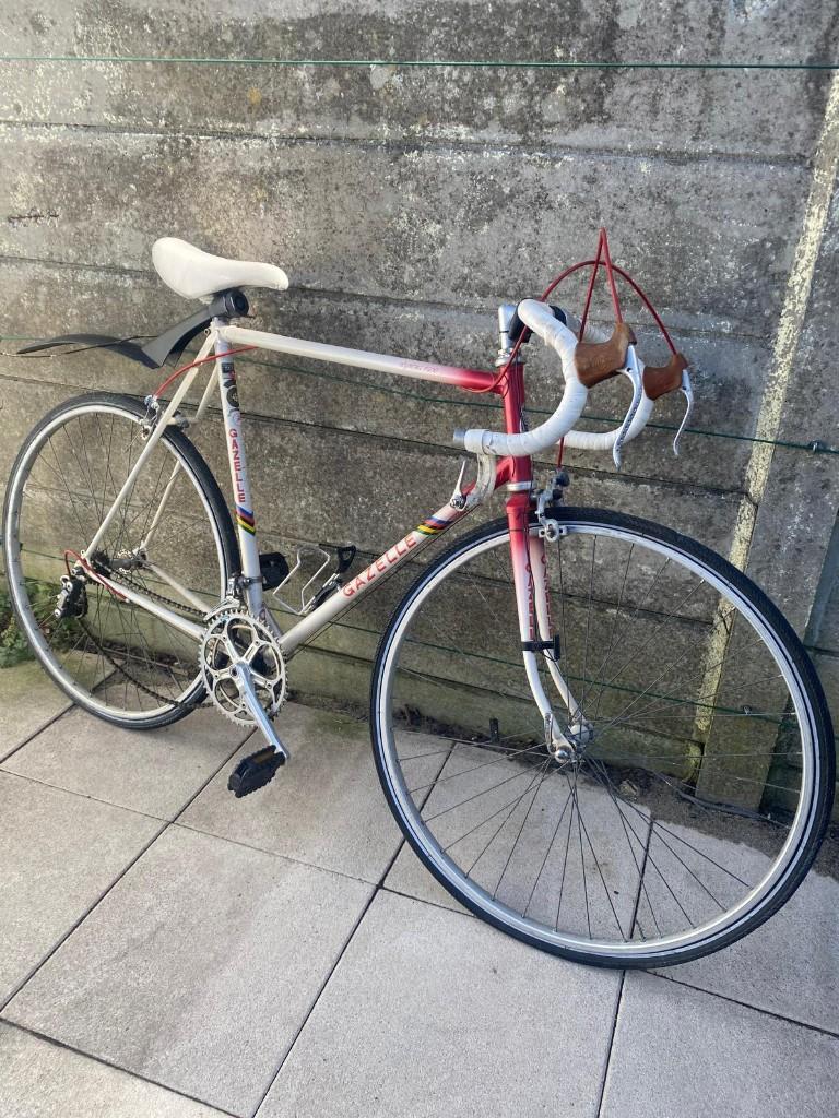 gazelle wielrenfiets dames framemaat 56-58 (165-175cm), Fietsen en Brommers, Fietsen | Racefietsen, Gebruikt, Aluminium, Ophalen of Verzenden