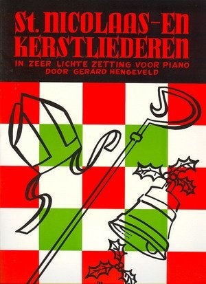 piano eenvoudig: Sint Nicolaas-en Kerstliederen-Sint- kerst, Ophalen of Verzenden, Gebruikt, Thema, Piano