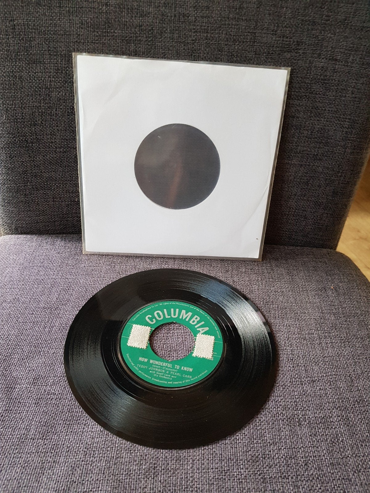 Teddy Johnson & Pearl Carr - How wonderful to know (1961), Ophalen of Verzenden, Gebruikt, Pop