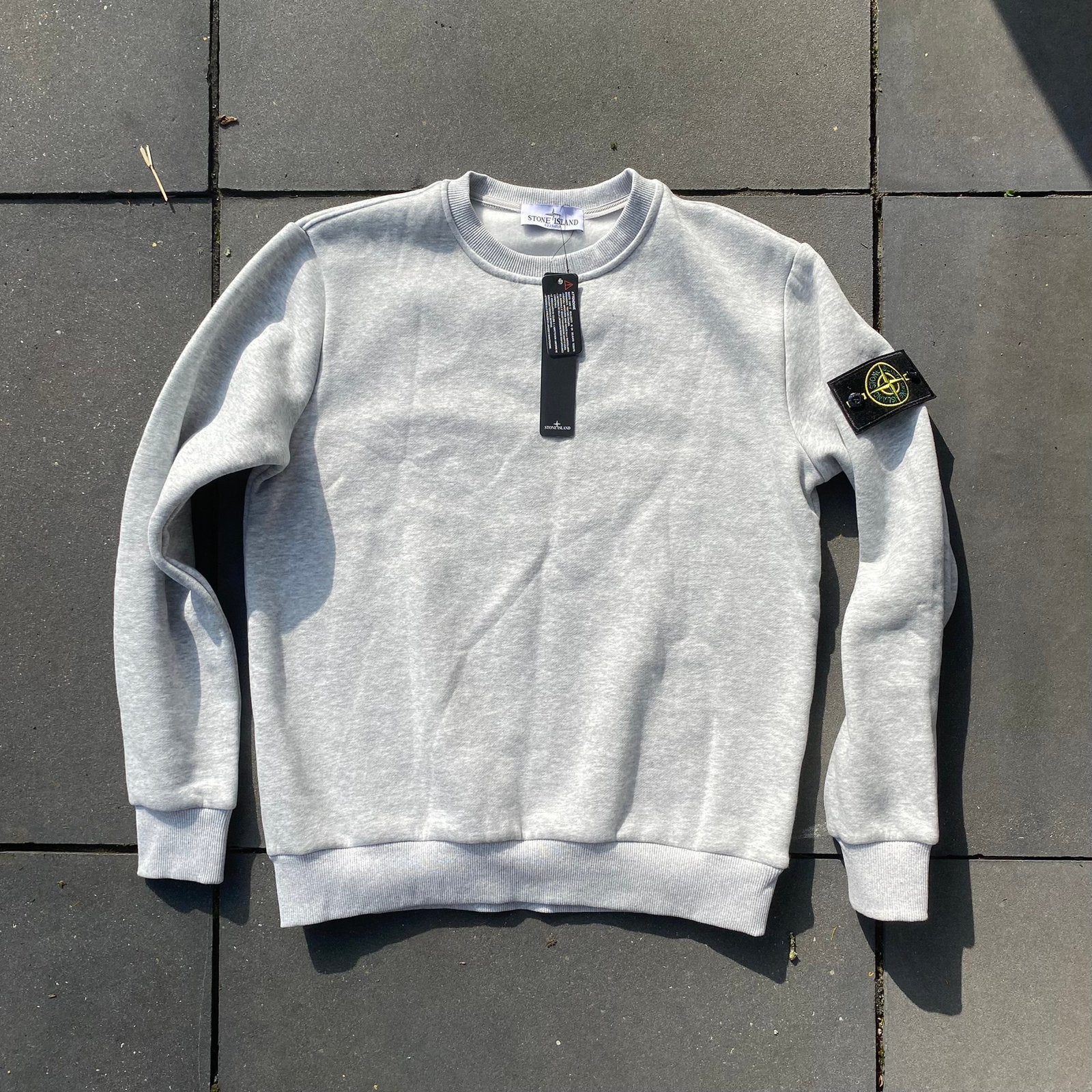 Stone Island Sweater Grijs - Nieuw met labels, Verzenden, Grijs, Maat 46 (S) of kleiner, Stone Island