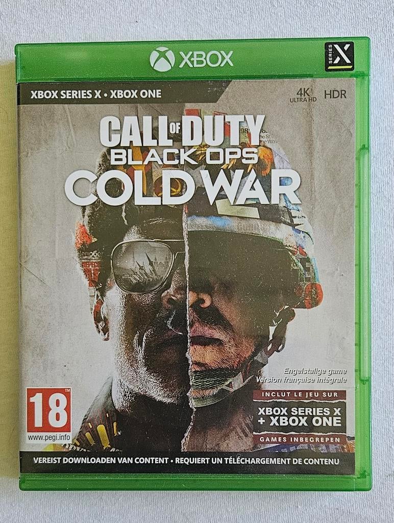 Call of Duty: Black Ops Cold War - Xbox Series X/One, Ophalen of Verzenden, Zo goed als nieuw