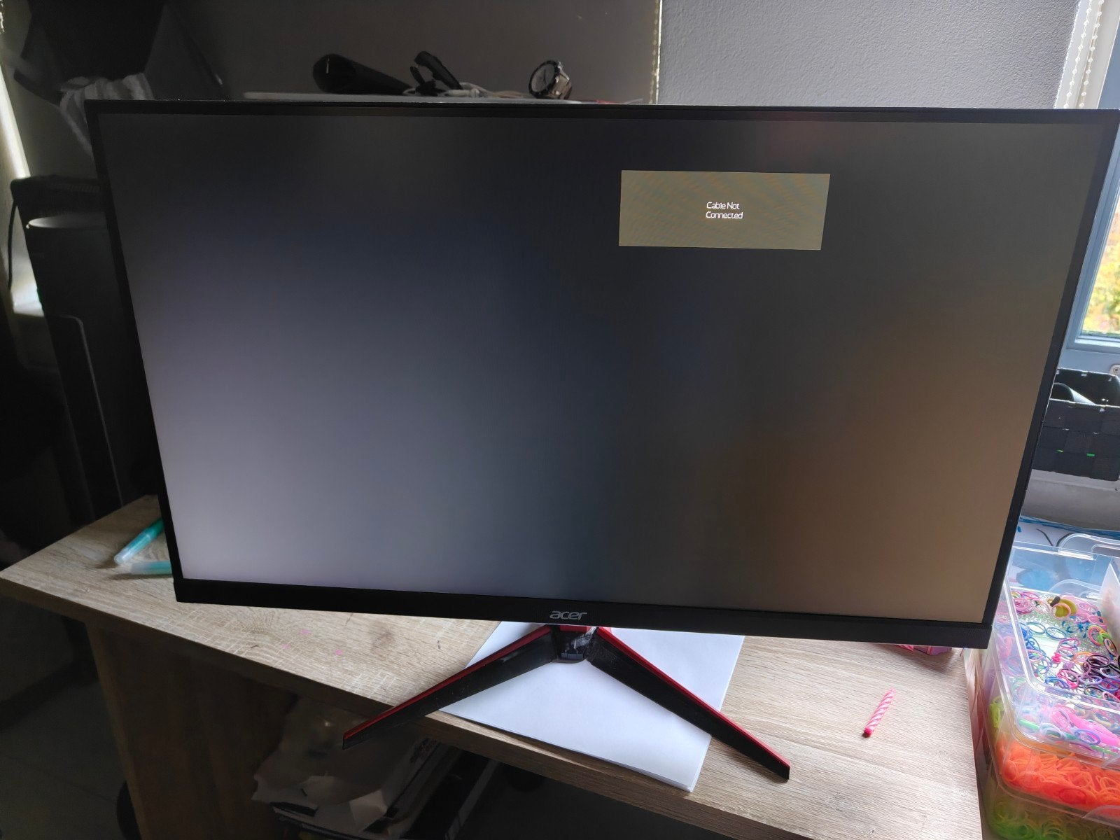 Acer VG272 Gaming Monitor - Full HD IPS 144Hz, Gaming, Ingebouwde speakers, IPS, 101 t/m 150 Hz
