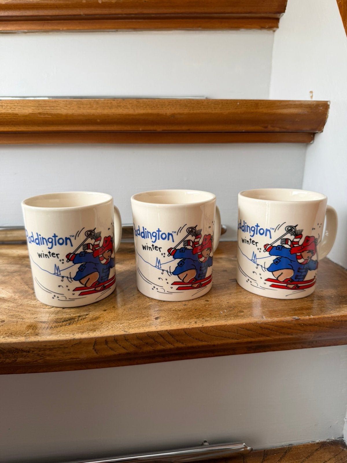 3x Paddington mok winter, Ophalen of Verzenden, Zo goed als nieuw, Overige stijlen, Kop(pen) en/of Schotel(s)