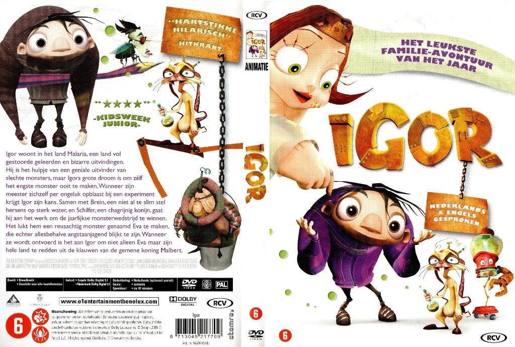 Igor, Vanaf 6 jaar, Ophalen of Verzenden, Zo goed als nieuw