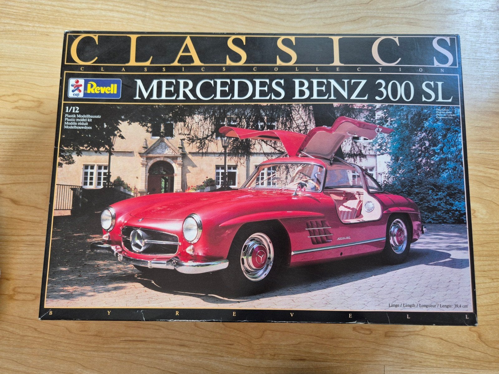 Revell Classics Mercedes Benz 300 SL Modelbouwkit, Auto, Revell, Groter dan 1:32, Nieuw