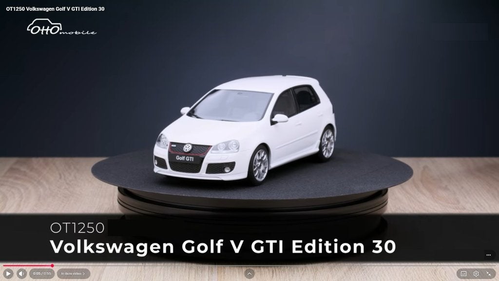 1/18 Volkswagen Golf V GTI Edition 30, Hobby en Vrije tijd, Modelauto's | 1:18, Ophalen, Nieuw, Auto, OttOMobile