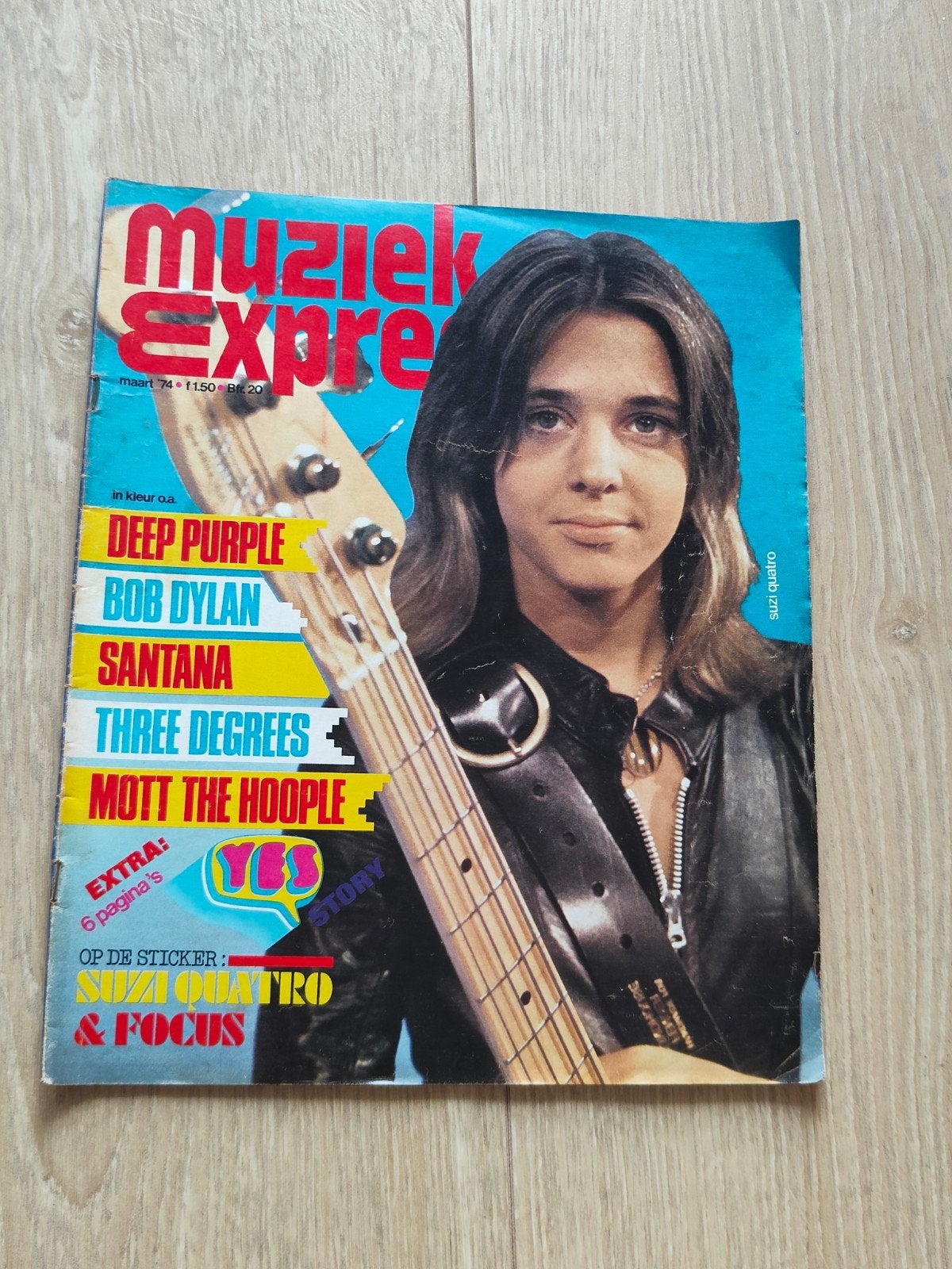 Muziek Expres maart 1974, Ophalen of Verzenden, 1960 tot 1980, Nederland, Tijdschrift