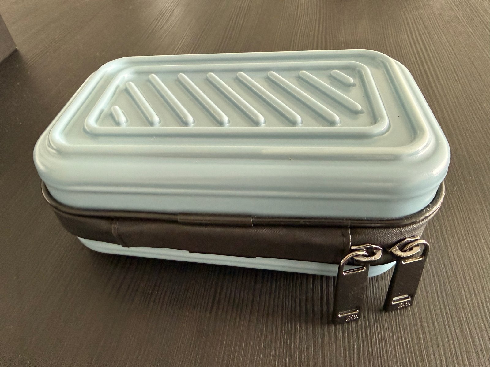 Zara Zara Toilettas / Make-up Tasje (Bag) - Hardcase, Ophalen of Verzenden, Zo goed als nieuw, Blauw