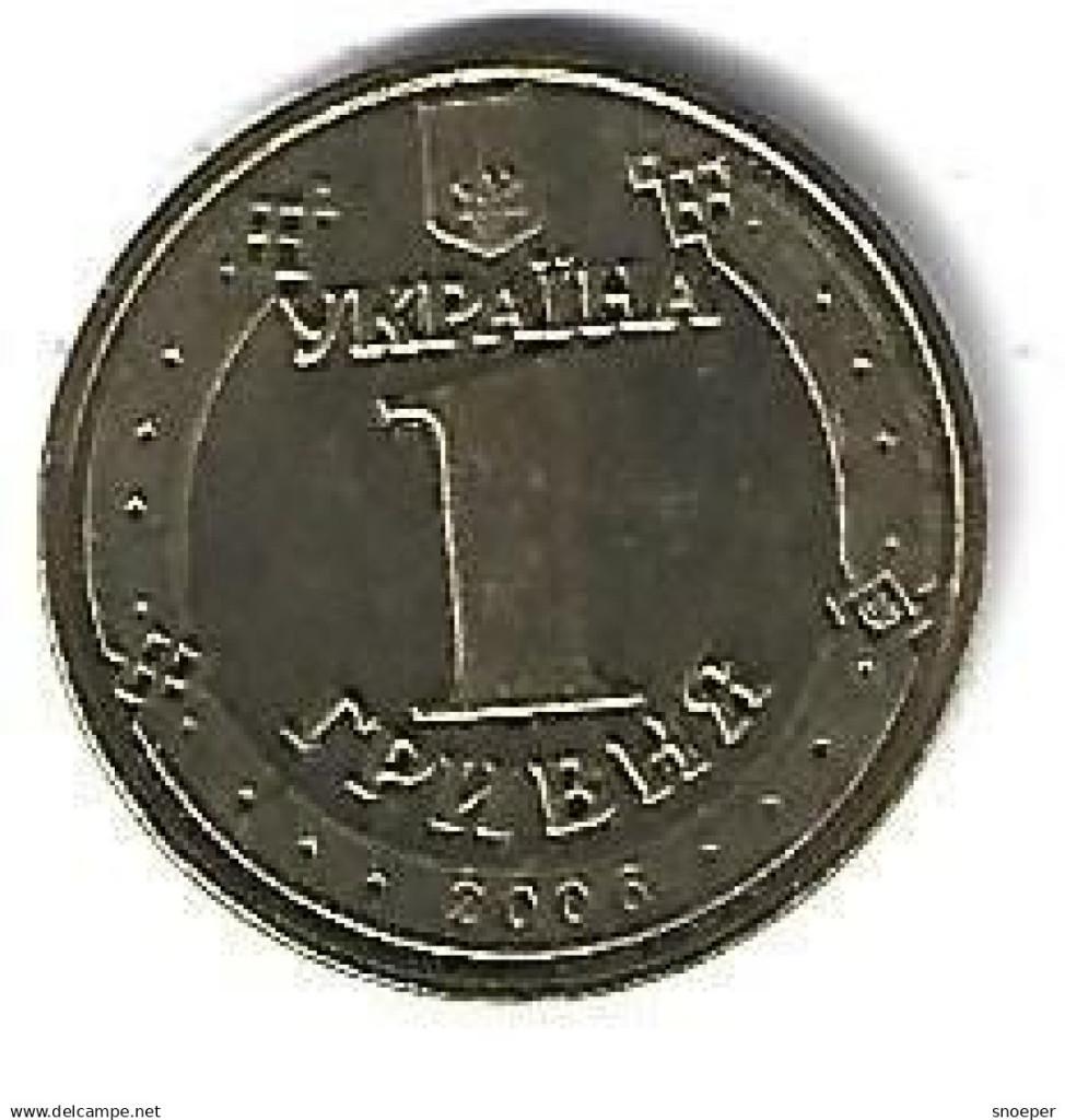 ukraine 1 hryvnia 2006 km 209 vf+, Verzenden, Overige landen, Losse munt