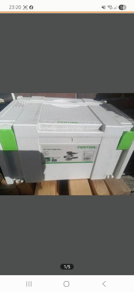 Festool, Ophalen of Verzenden, Gebruikt, Elektrisch, Bovenfrees