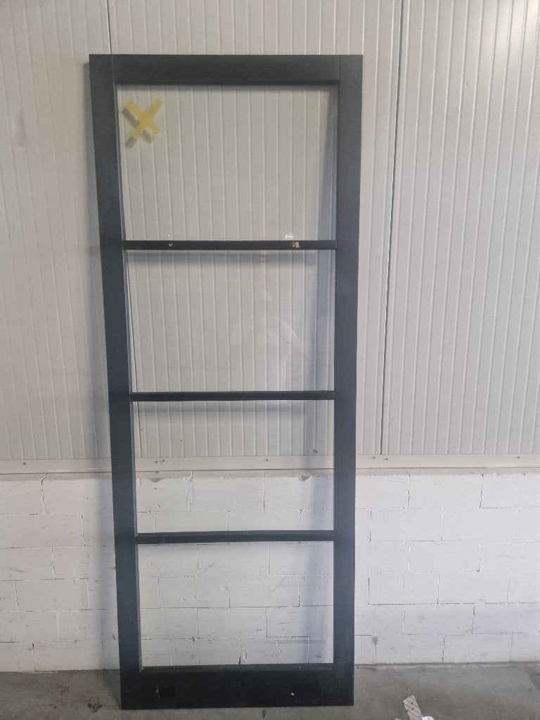Houten stompe deur, Ophalen, Gebruikt, 80 tot 100 cm, 215 cm of meer