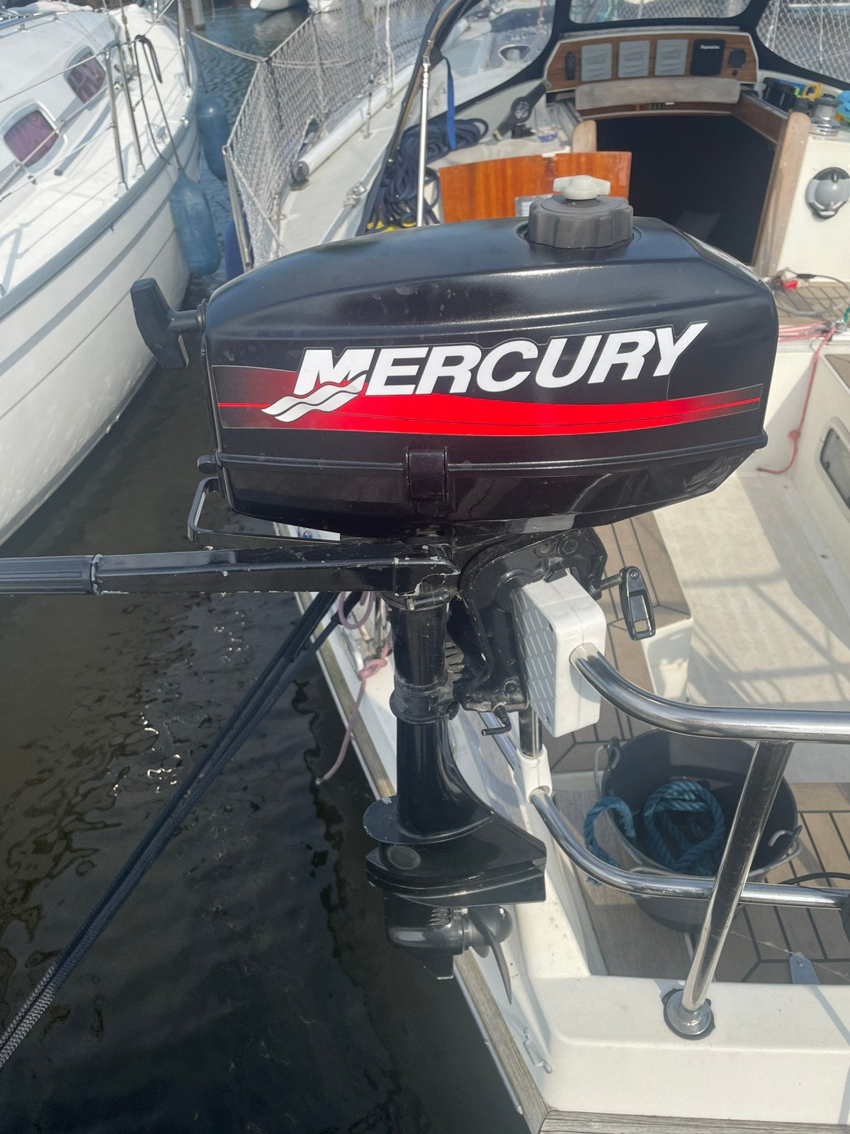 Mercury 3.3pk 2 takt, Ophalen, Zo goed als nieuw, Benzine