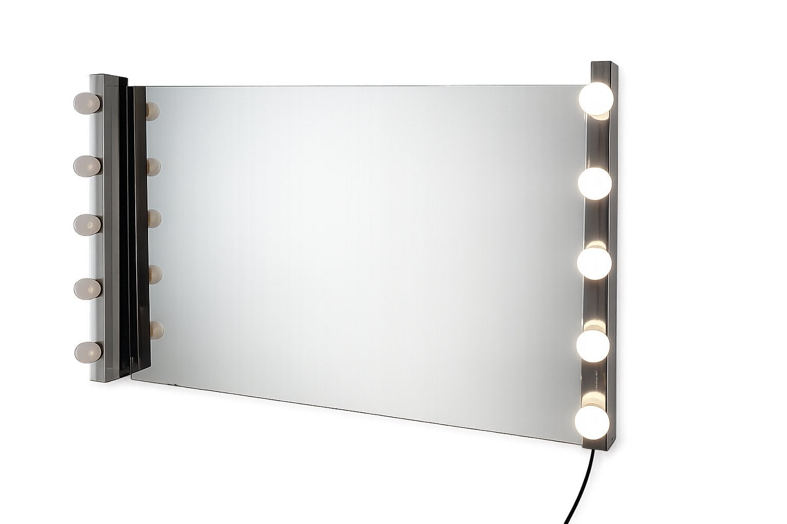 Spiegel met verlichting, Huis en Inrichting, Woonaccessoires | Spiegels, Minder dan 50 cm, Ophalen of Verzenden, Zo goed als nieuw