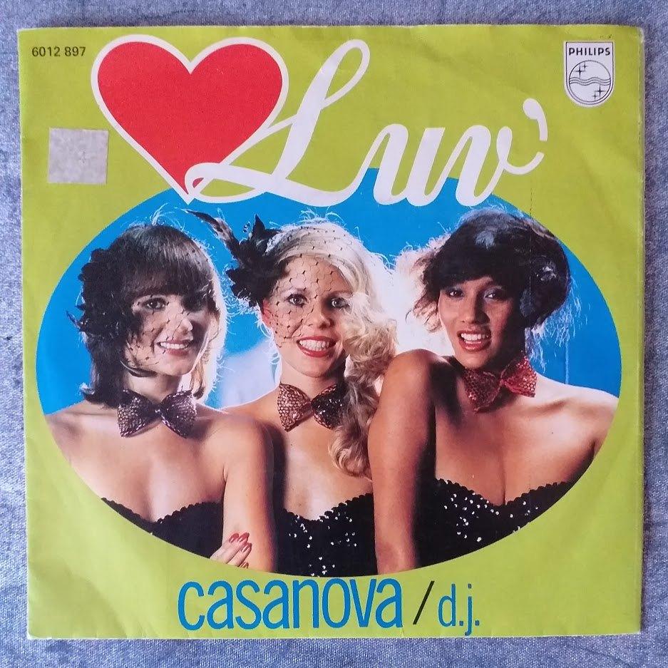 Vinyl single: Luv - Casanova 1979 [5021]  [CdViSi], 7 inch, Single, Ophalen of Verzenden, Pop