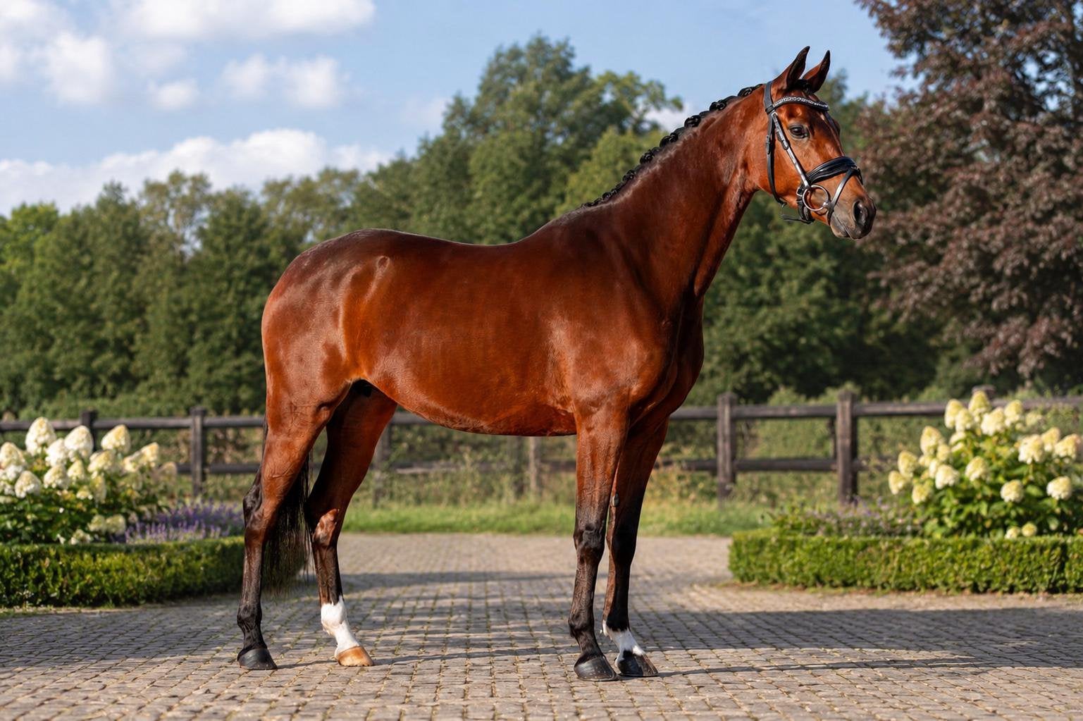 Te koop: talentvolle 6-jarige merrie, Dieren en Toebehoren, Pony's, Merrie, Met stamboom, Springpony, L