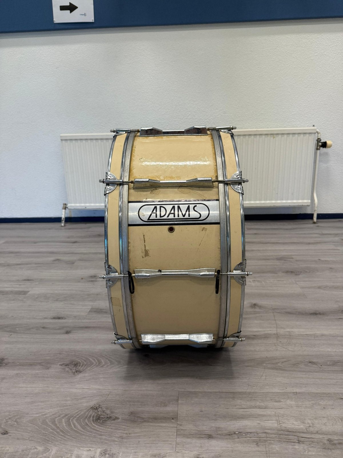 Adams Bassdrum en 3 snaredrum majestic in Goede Staat, Ophalen of Verzenden, Gebruikt, Overige merken