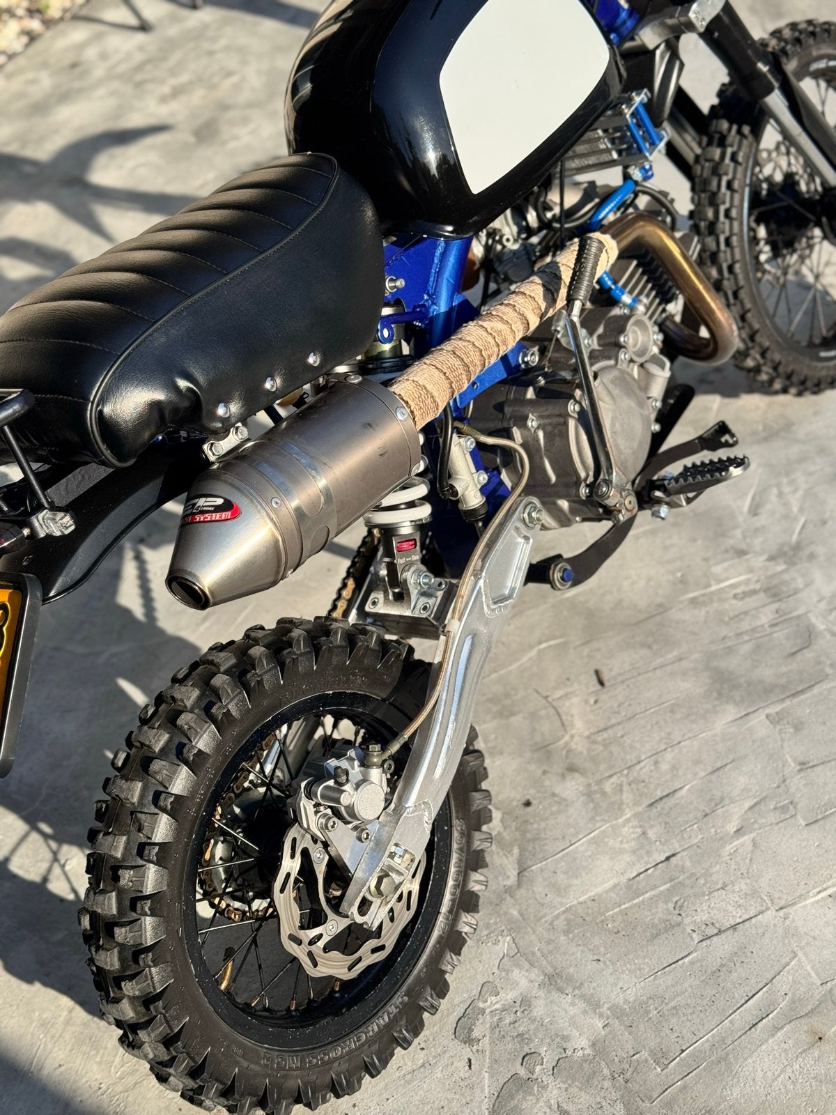 Skyteam daytona 160cc heeft kentekenplaat, Ophalen